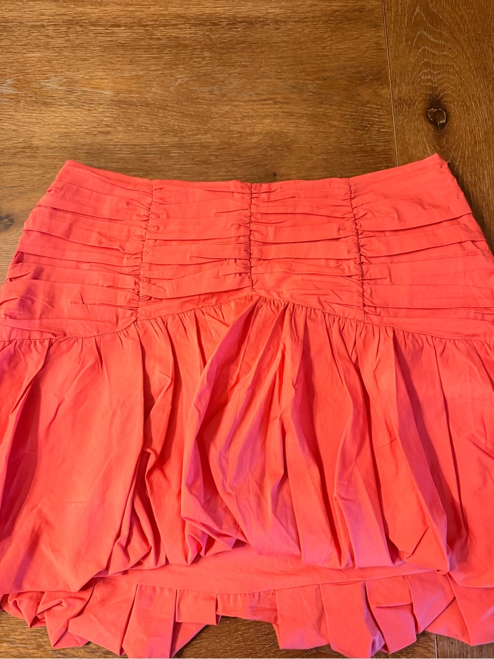 Express Coral Ruffle Top & Mini Skirt - Picture 7 of 12